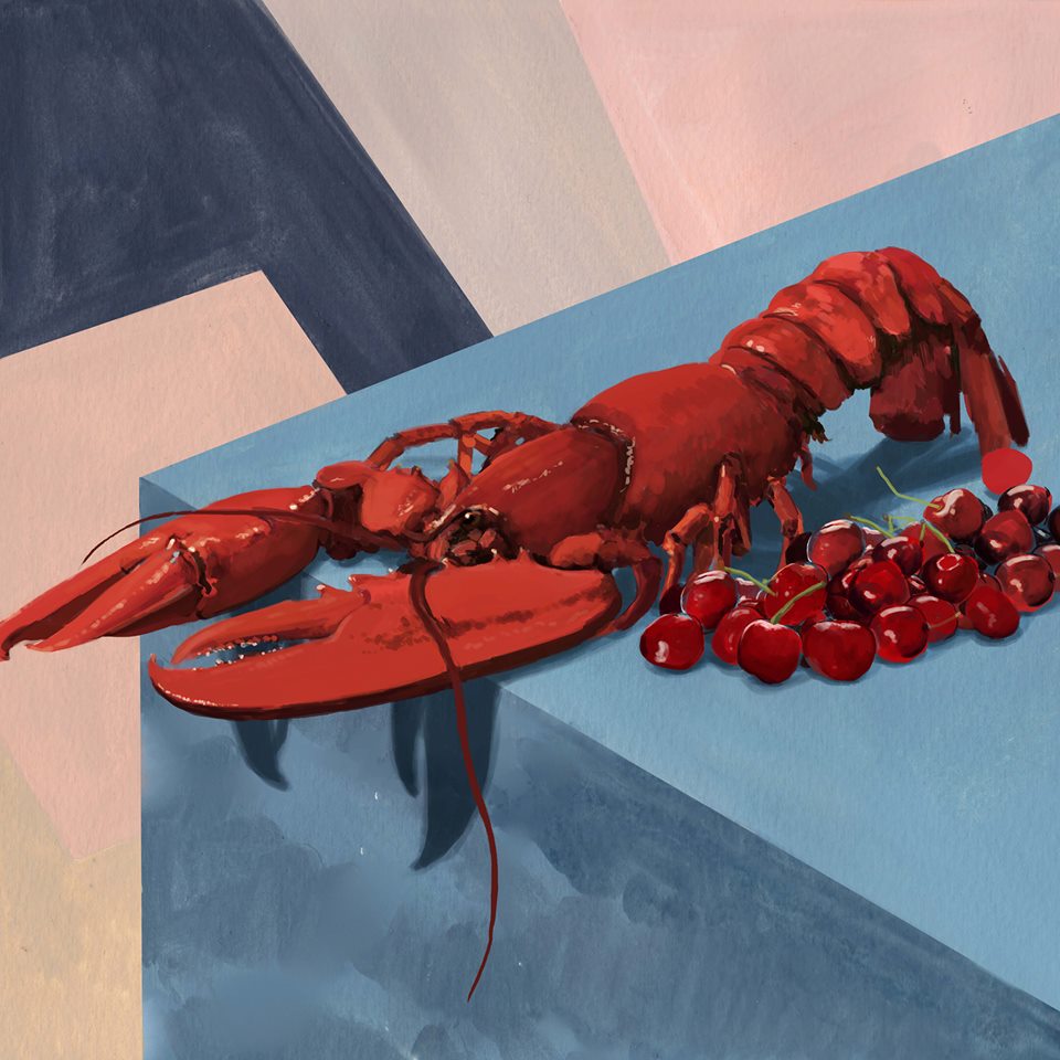 Ruby Cube – « Lobsters & Cherries »