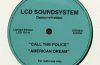 lcd soundsystem - vinyl cover - call the police