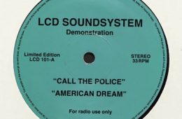 lcd soundsystem - vinyl cover - call the police