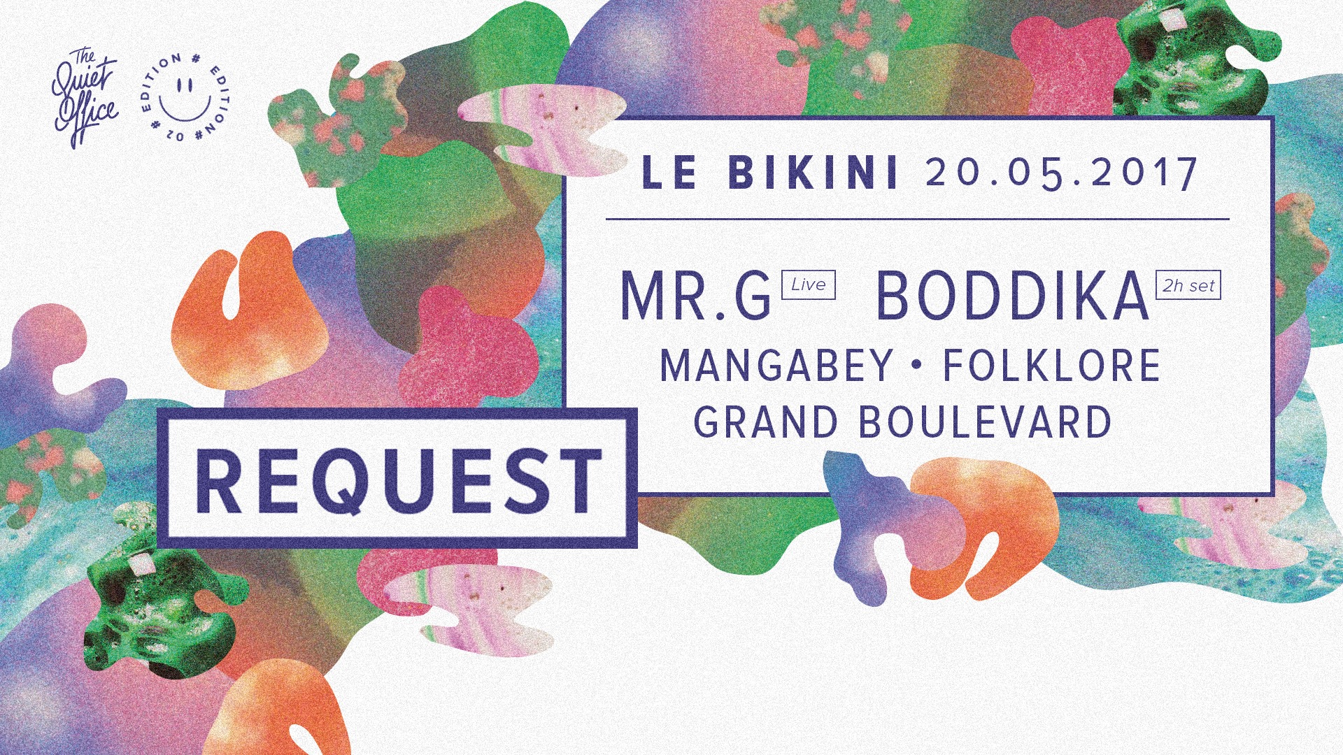 [TERMINÉ] Request #2 : MR.G + BODDIKA + MANGABEY + FOLKLORE + GRAND BOULEVARD