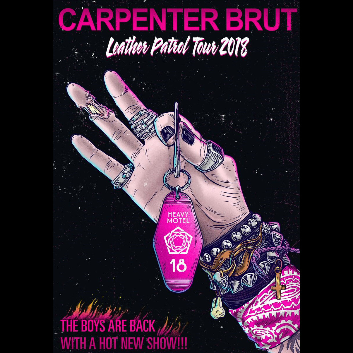[TERMINÉ] CARPENTER BRUT – Le Bikini Toulouse – 03.03.18