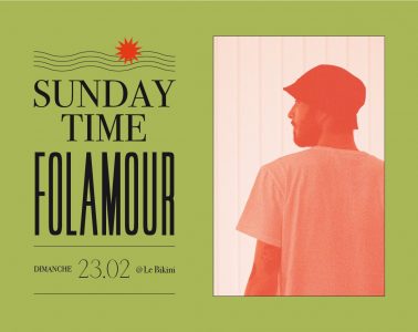 Folamour au Bikini pour Sunday Time en février 2020