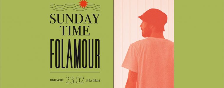 Folamour au Bikini pour Sunday Time en février 2020